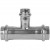 Тройник Rommer переходной ВПр 22x18x22 RSS-0014-221822