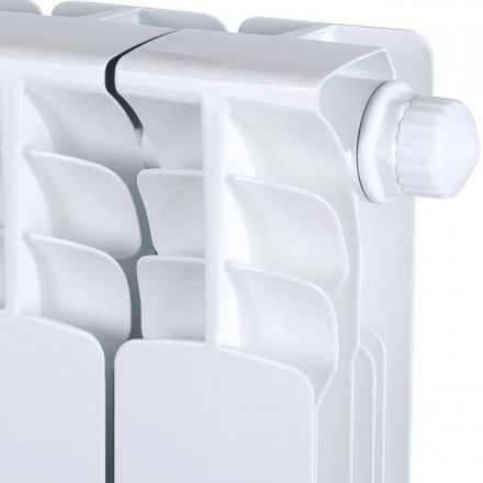 Биметаллический радиатор STOUT Space 500 13 секции нижнее правое подключение SRB-0320-050013