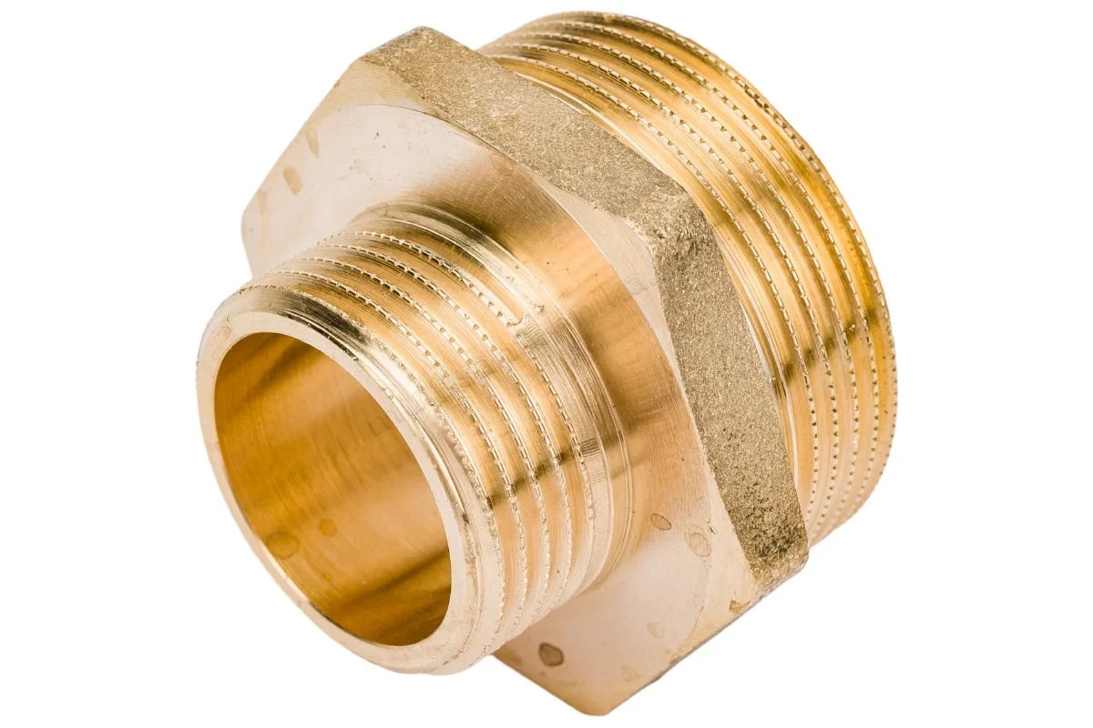 Ниппель STOUT переходной наружная резьба 1 1/2"x1" SFT-0003-001121