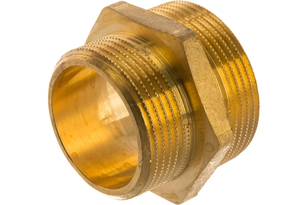 Ниппель STOUT переходной наружная резьба 1 1/2"x1 1/4" SFT-0003-112114