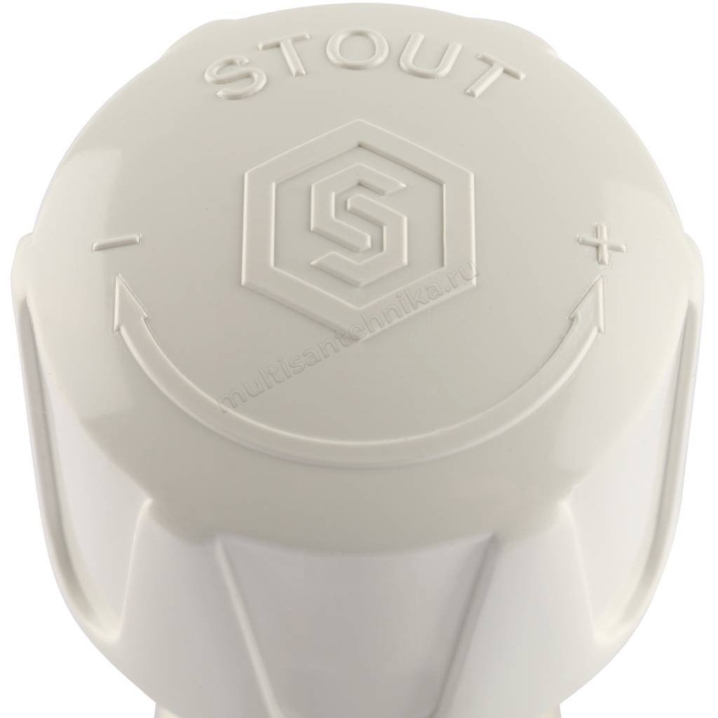 Клапан Stout ручной с неподъемным шпинделем 1/2" SVRS-1172-000015