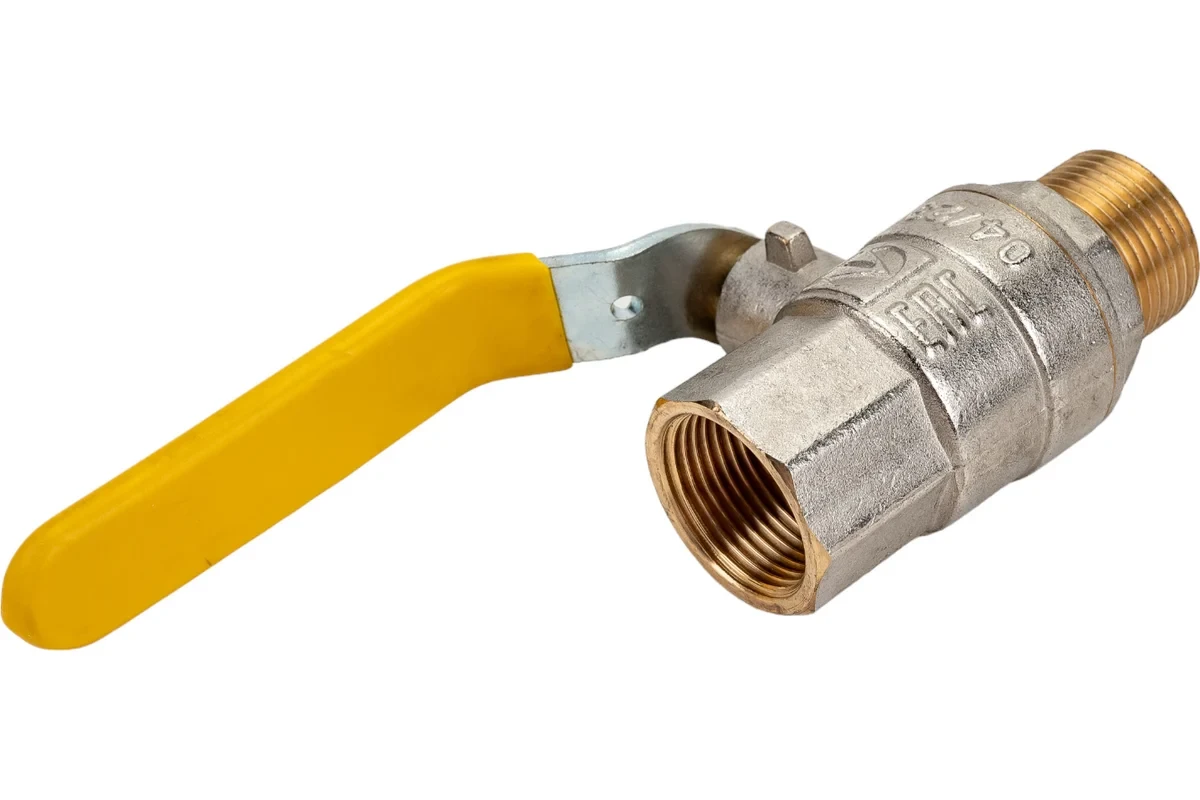 Шаровый кран VALTEC VALGAS газовый, стальная рукоятка, 3/4 в/н VT.272.N.05