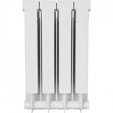 Биметаллический радиатор STOUT Alpha 500 4 секции боковое подключение SRB-2310-050004