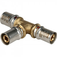 Тройник STOUT переходной прессовой 20x16x16 SFP-0005-201616