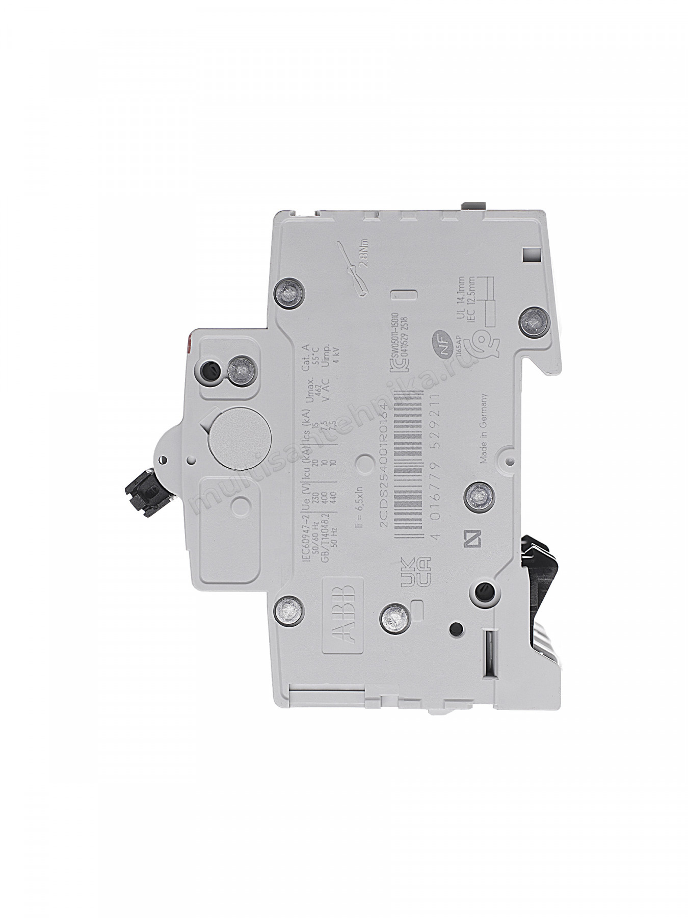 Автоматический выключатель ABB 4-полюсный S204 C16 2CDS254001R0164