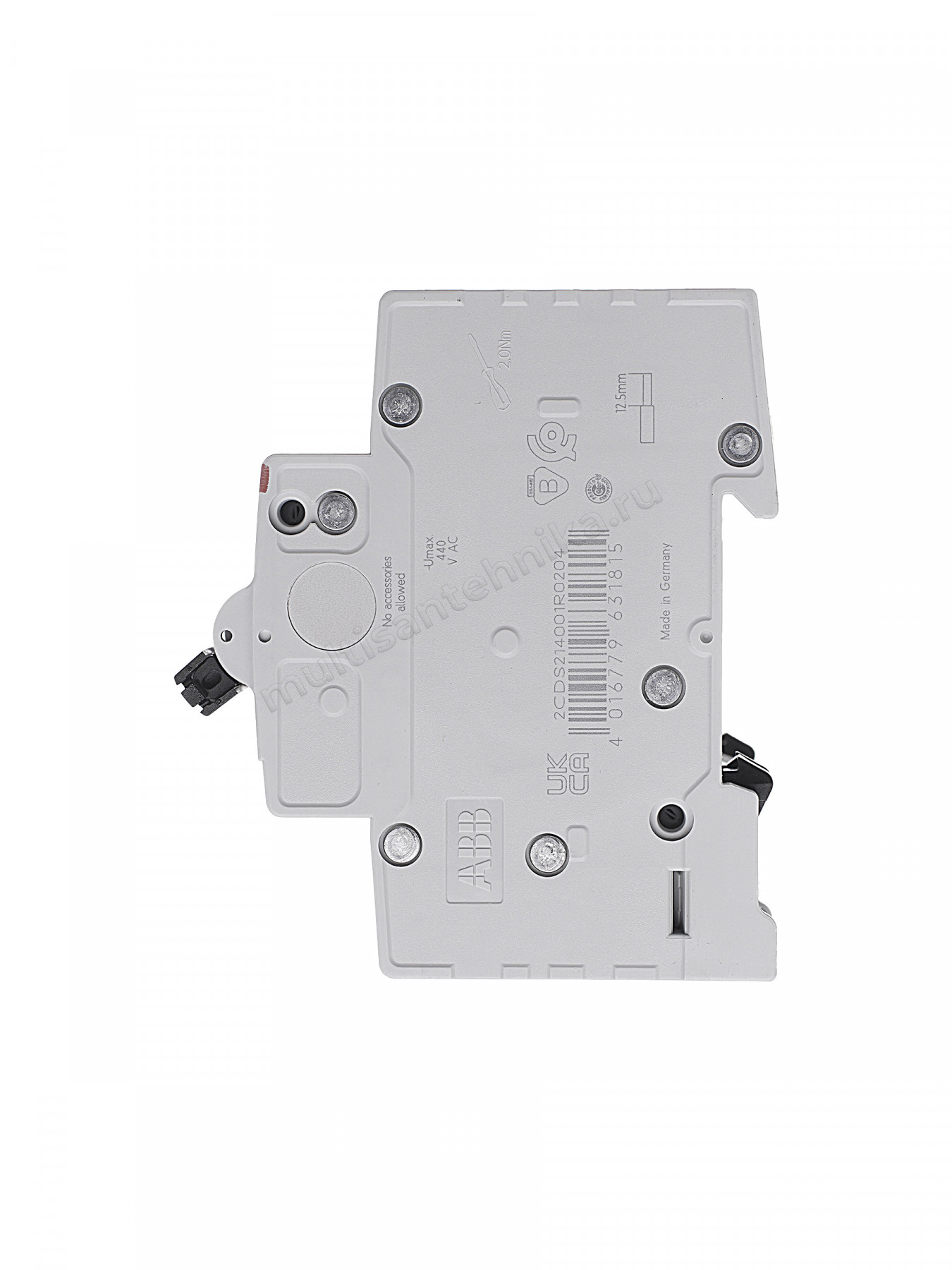 Автоматический выключатель ABB 4-полюсный SH204 C20 2CDS214001R0204