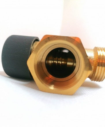 Коллектор TIM распределительный с регулировочными вентилями с функцией отключения 3 отвода 3/4"*3/4"EK ZSc.403.0503E