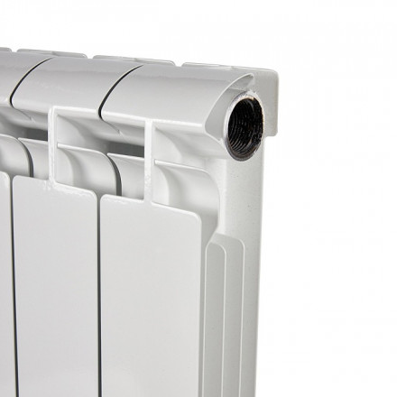 Биметаллический радиатор STOUT Alpha 500 6 секции боковое подключение SRB-2310-050006