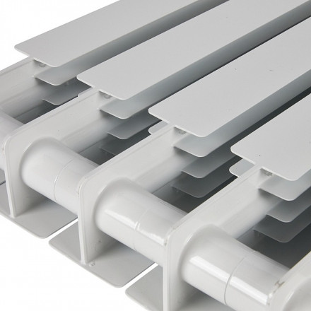 Биметаллический радиатор STOUT Alpha 500 6 секции боковое подключение SRB-2310-050006