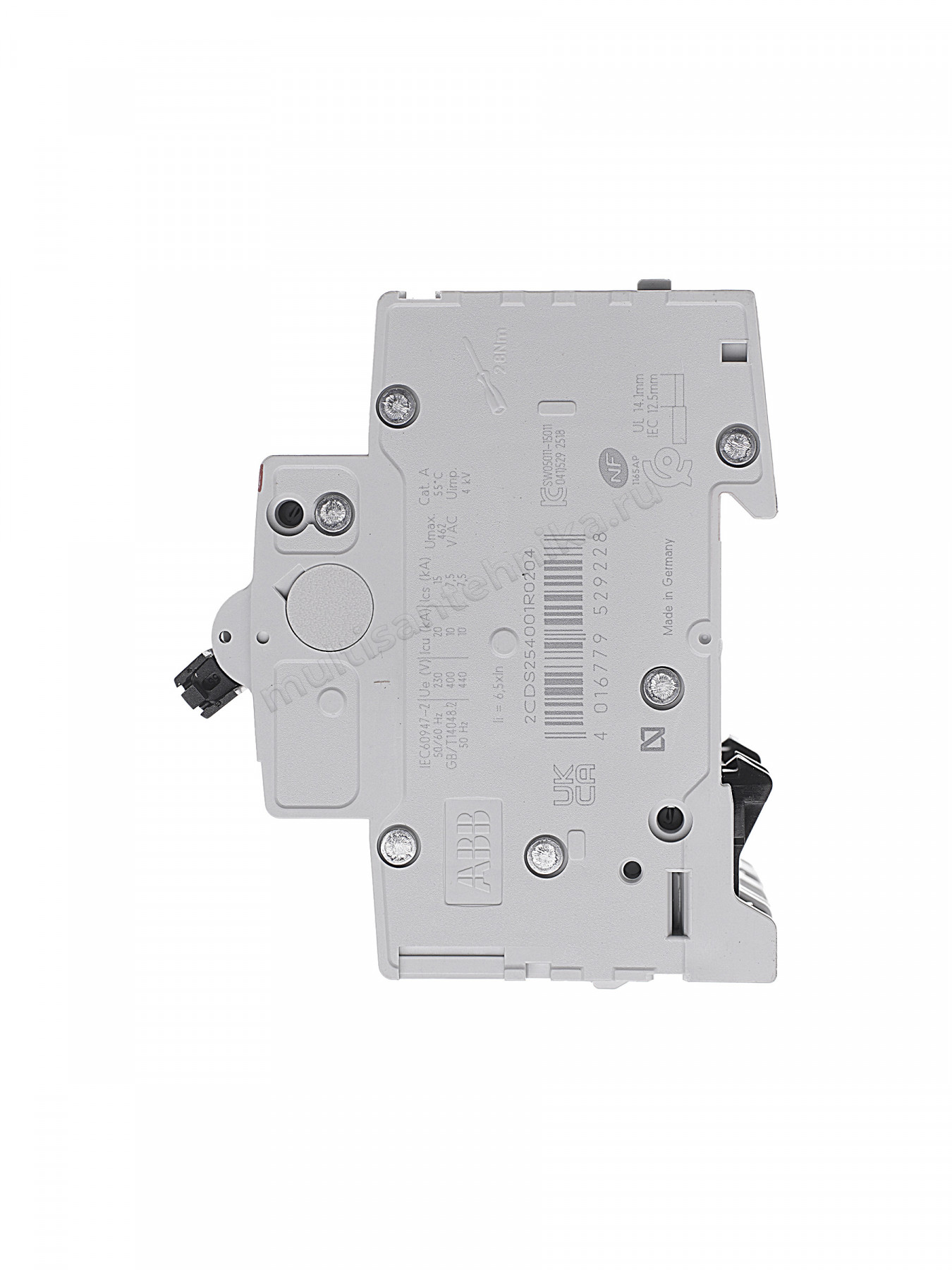 Автоматический выключатель ABB 4-полюсный S204 C20 2CDS254001R0204