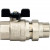 Кран Stout шаровой с американкой полнопроходной бабочка 1 1/4" SVB-0007-000032