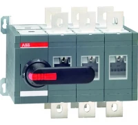 Реверсивный рубильник ABB OT630E03C до 630А 3х-полюсный  без ручки у правления 1SCA022785R4430