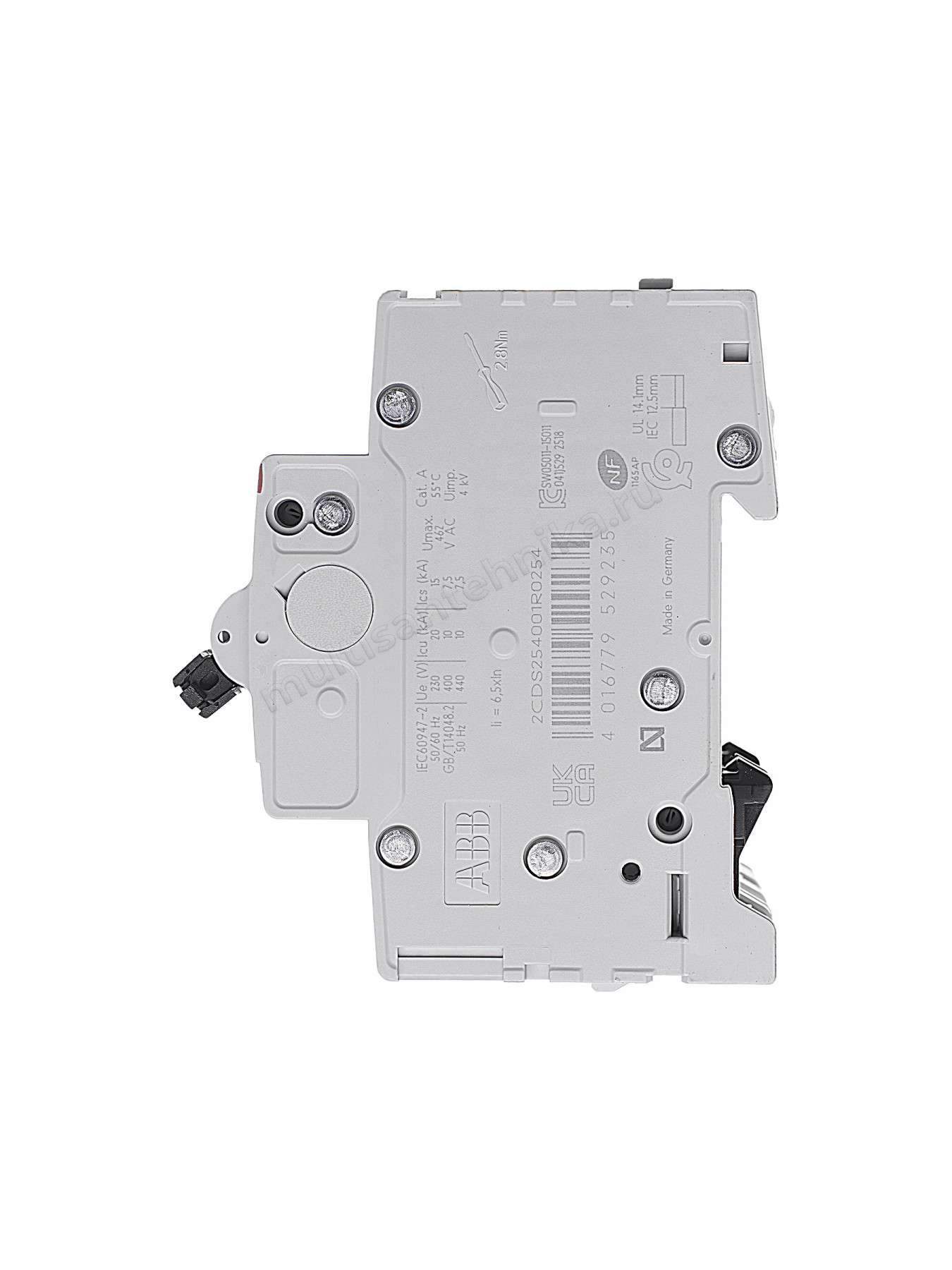Автоматический выключатель ABB 4-полюсный S204 C25 2CDS254001R0254
