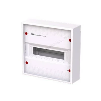 Шкаф ABB накладной 12 PLE 1-рядный IP30 без двери AK612E2 2CPX032568R9999