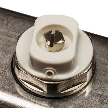 Коллектор STOUT из нерж.стали без расх-ров, с клапаном вып. воздуха и сливом 2 вых. SMS-0932-000002