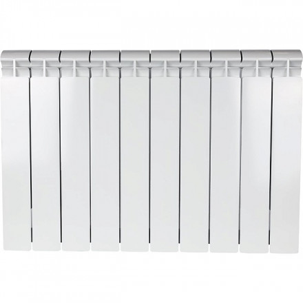 Биметаллический радиатор STOUT Alpha 500 10 секции боковое подключение SRB-2310-050010