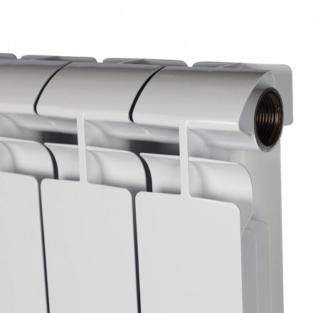 Биметаллический радиатор STOUT Alpha 500 10 секции боковое подключение SRB-2310-050010