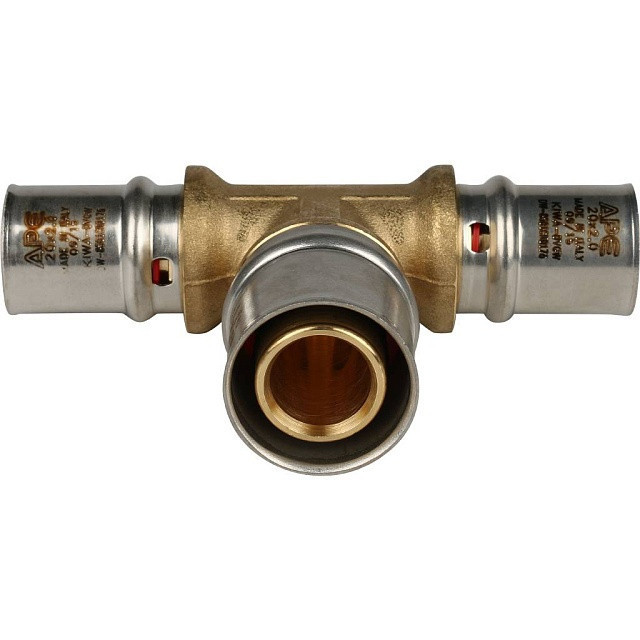 Тройник STOUT переходной прессовой 20x26x20 SFP-0005-202620