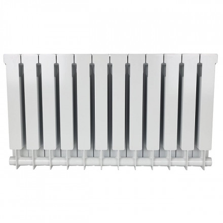 Биметаллический радиатор STOUT Alpha 500 12 секции боковое подключение SRB-2310-050012