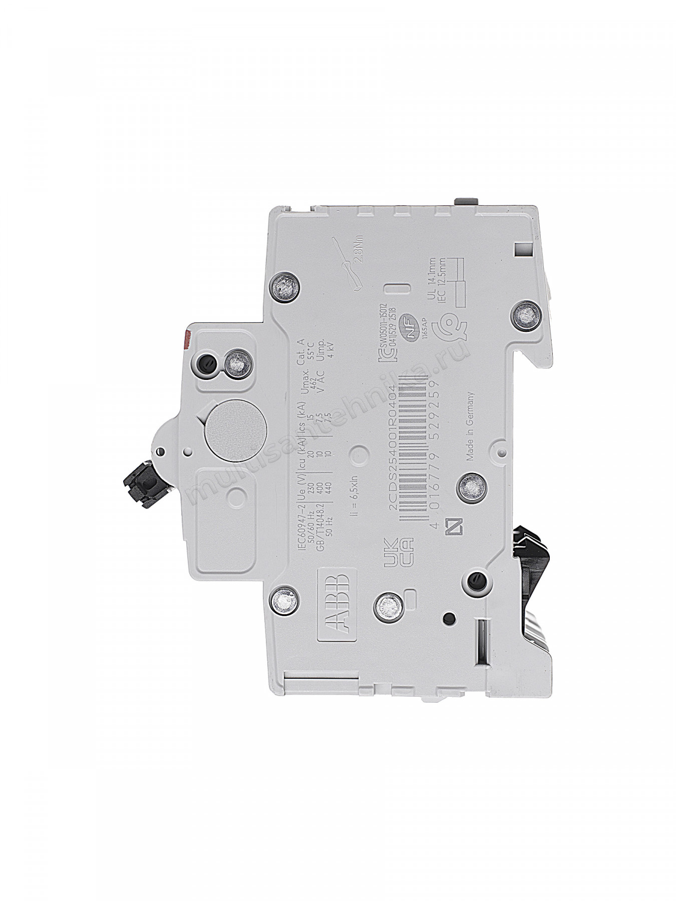Автоматический выключатель ABB 4-полюсный S204 C40 2CDS254001R0404