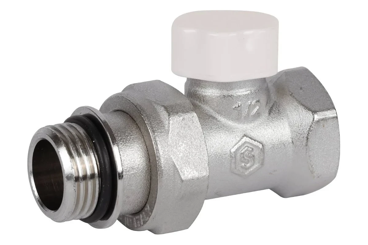 Клапан Stout запорно-балансировочный с уплотнителем 1/2" SVL-1176-100015