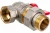 Кран Rommer шаровой 3/4" полнопроходной угловой с американкой ВН/НР RBV-0006-0610220