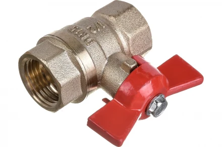 Шаровый кран VALTEC СТАНДАРТ, рукоятка бабочка 1/2, вн.-вн. VT.122.G.04