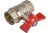 Шаровый кран VALTEC СТАНДАРТ, рукоятка бабочка 1/2, вн.-вн. VT.122.G.04