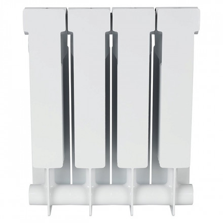 Биметаллический радиатор STOUT Alpha 350 4 секции боковое подключение SRB-2310-035004