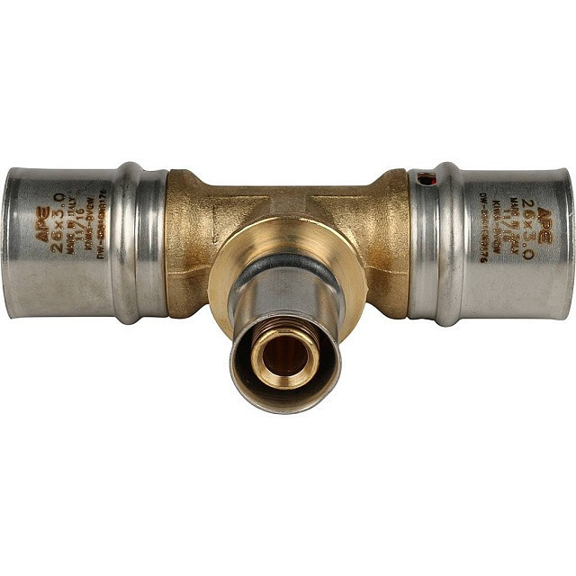 Тройник STOUT переходной прессовой 26x16x26 SFP-0005-261626