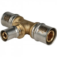 Тройник STOUT переходной прессовой 26x16x26 SFP-0005-261626