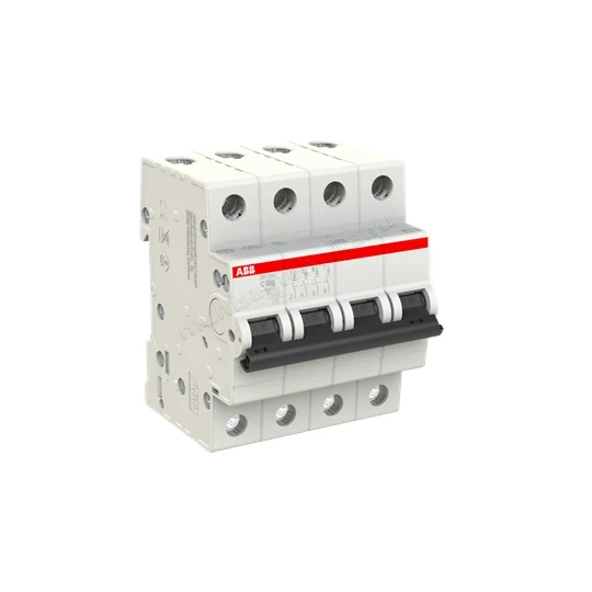 Автоматический выключатель ABB 4-полюсный SH204 C63 2CDS214001R0634