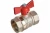 Шаровый кран VALTEC СТАНДАРТ, рукоятка бабочка 3/4, вн.-вн. VT.122.G.05