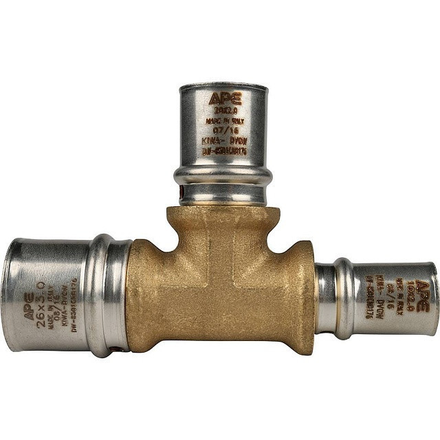 Тройник STOUT переходной прессовой 26x20x16 SFP-0005-262016