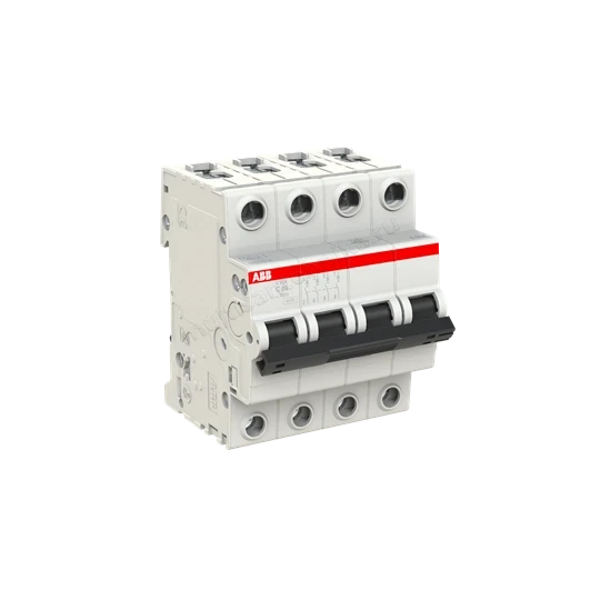 Автоматический выключатель ABB 4-полюсный S204 C80 2CDS254001R0804