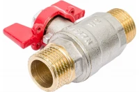 Кран Rommer шаровой 1/2" полнопроходной НР/НР RBV-0007-0410215