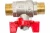 Кран Rommer шаровой 1/2" полнопроходной НР/НР RBV-0007-0410215