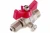 Шаровой кран для подключения манометра VALTEC 1/2нар - 1/4вн. VT.806.N.0402