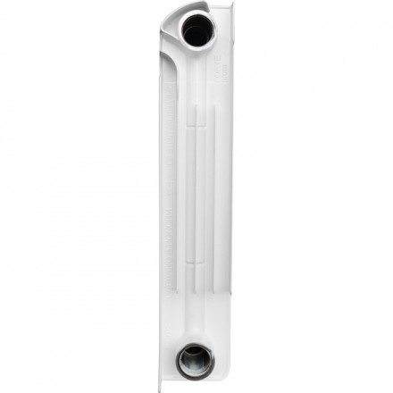 Биметаллический радиатор STOUT Alpha 350 8 секции боковое подключение SRB-2310-035008