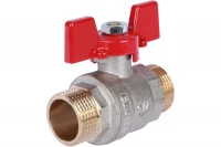 Кран Rommer шаровой 3/4" полнопроходной НР/НР RBV-0007-0410220