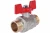 Кран Rommer шаровой 3/4" полнопроходной НР/НР RBV-0007-0410220