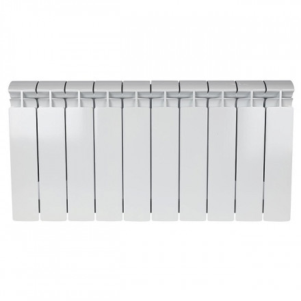 Биметаллический радиатор STOUT Alpha 350 10 секции боковое подключение SRB-2310-035010