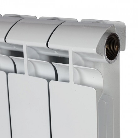 Биметаллический радиатор STOUT Alpha 350 10 секции боковое подключение SRB-2310-035010