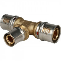 Тройник STOUT переходной прессовой 26x20x26 SFP-0005-262026