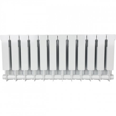 Биметаллический радиатор STOUT Alpha 350 12 секции боковое подключение SRB-2310-035012