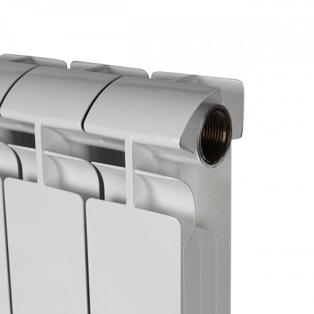 Биметаллический радиатор STOUT Alpha 350 12 секции боковое подключение SRB-2310-035012