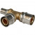 Тройник STOUT переходной прессовой 26x26x16 SFP-0005-262616