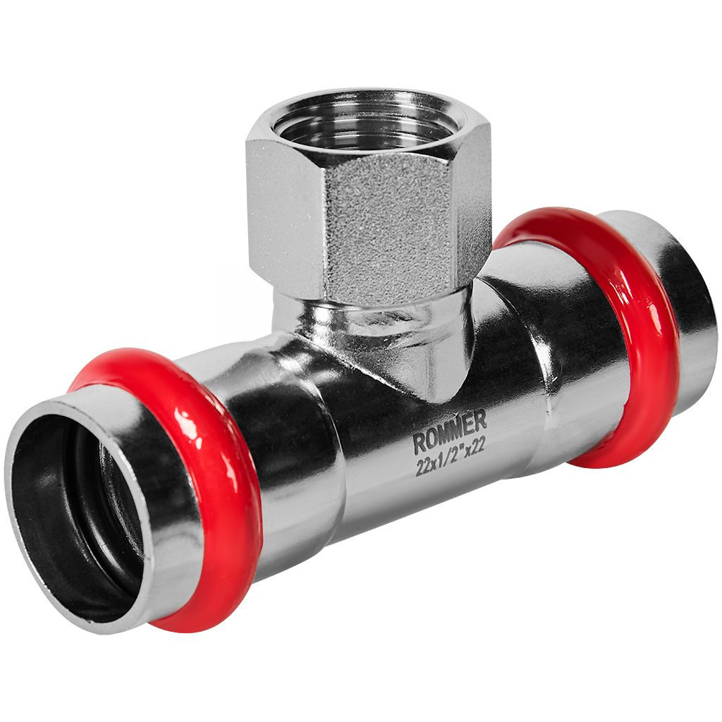 Тройник Rommer переходник ВПр-Вр 22x1/2 RSS-1015-002212