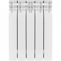 Биметаллический радиатор STOUT Titan 500 5 секции боковое подключение SRB-3310-050005