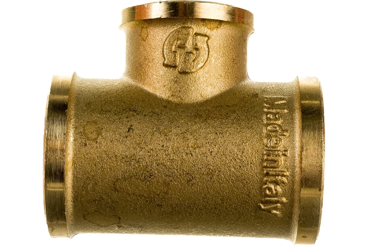 Тройник STOUT переходной внутренняя резьба 3/4"x1/2"x3/4" SFT-0021-341234